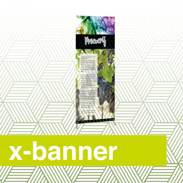 x banner