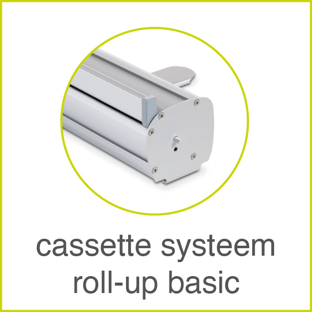 cassette systeem rollup basic