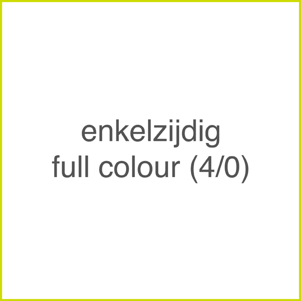 enkelzijdig full colour