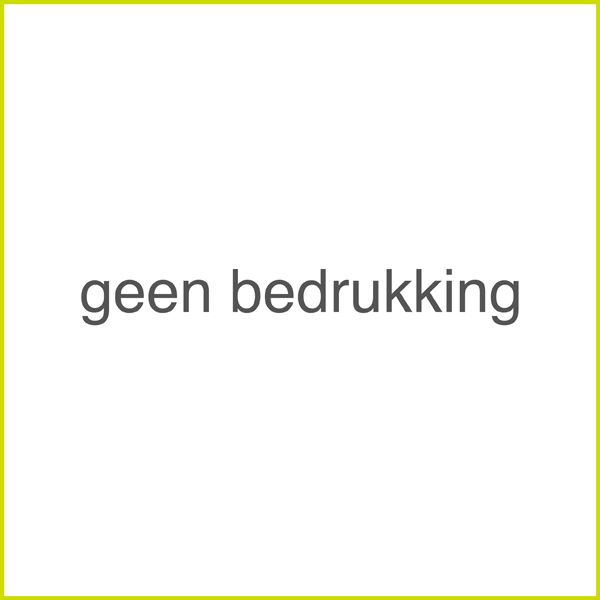 geen bedrukking