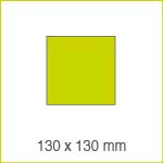 130x130 mm
