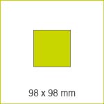 98x98 mm