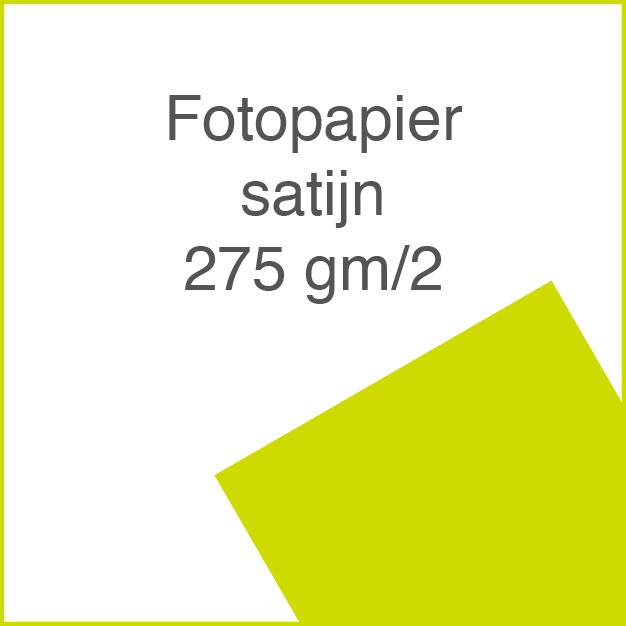 fotopapier satijn 275 gm2